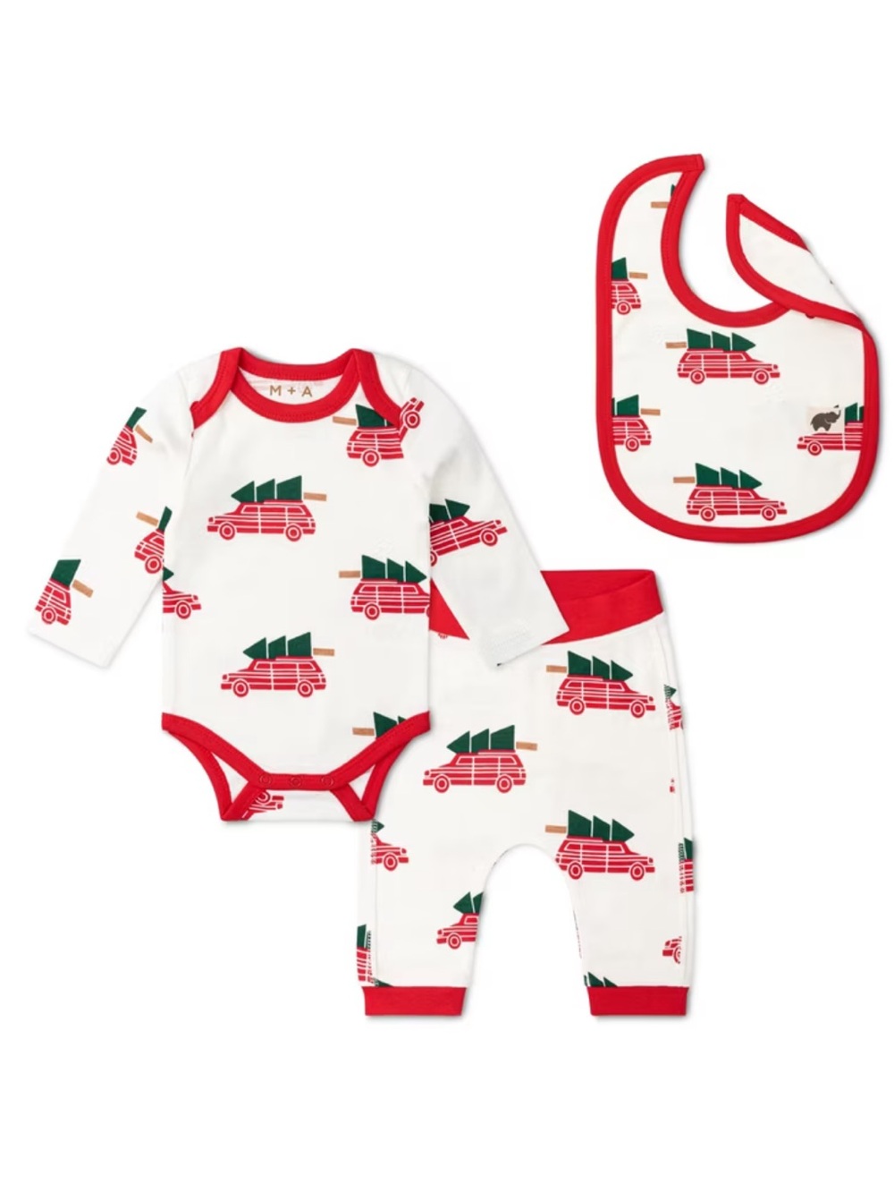 M+A by Monica + Andy Organic Cotton First Moves Set (Tree Haul 🌲)
